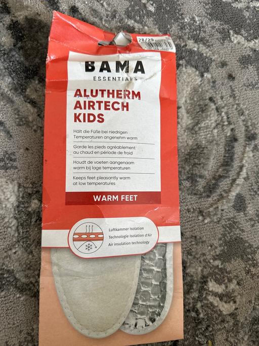  — Kids insulated insoles