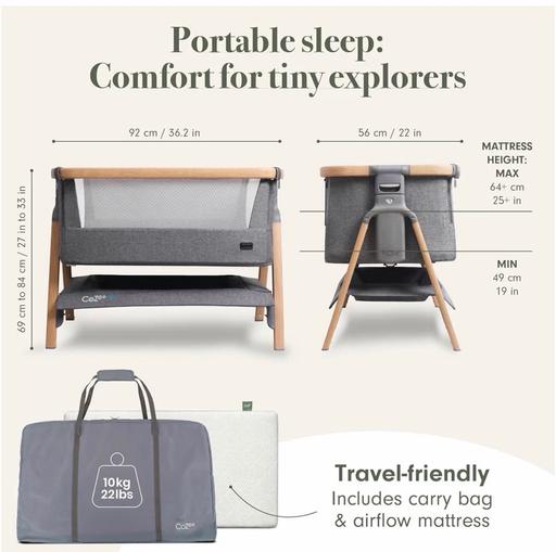 — Tutti Bambini CoZee Air Bedside Crib