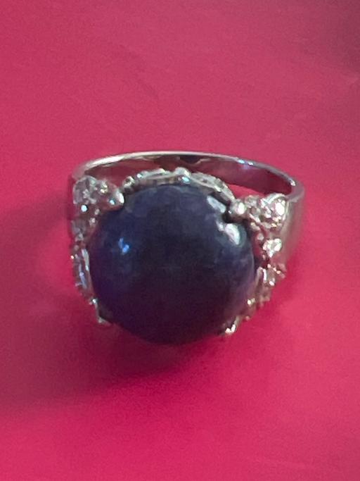  — Lapis brooch