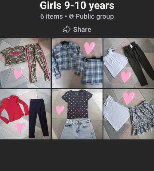  — girls 9-10 years outfits and sets bundle