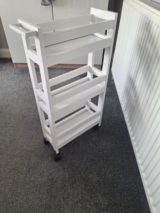  — white slim storage
