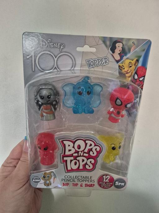  — new Disney 100 Bops N Tops 5pk