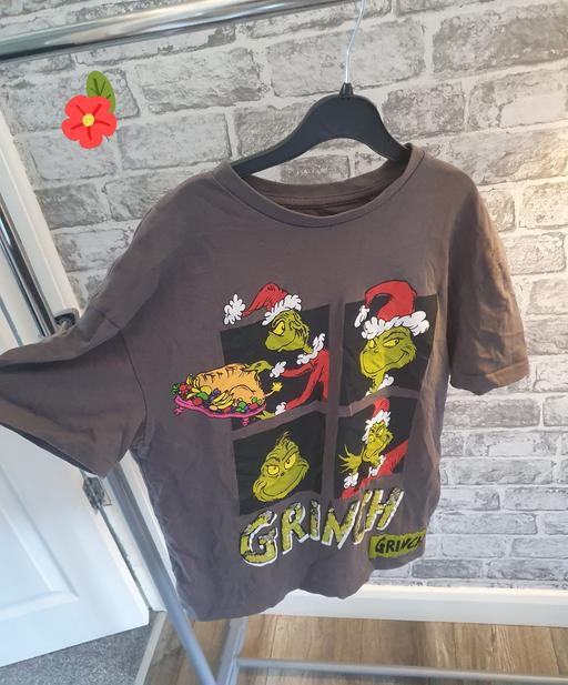  — grinch top 10-11 years . unisex