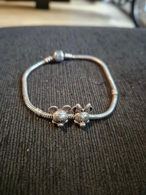  — Pandora bracelet with x2 charms