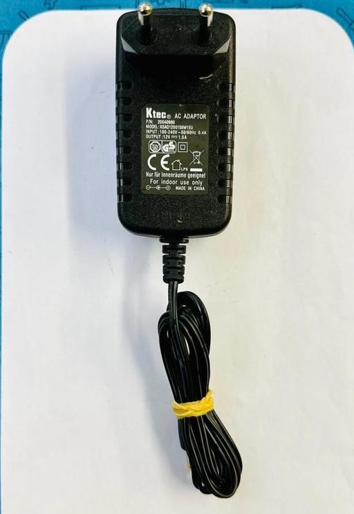  — Ktec AC Adapter Output 12V 1.5Amp