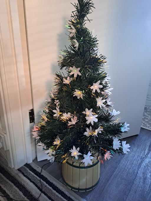  — fibre optic 1ft tall Christmas  🎄