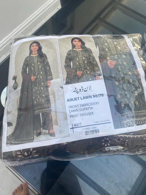  — Lawn Unstiched suit 3 peice