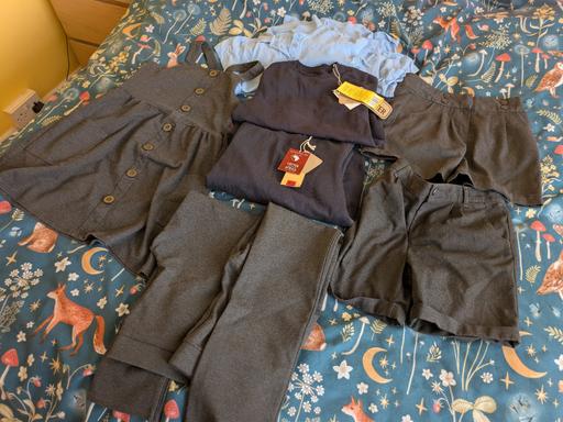  — girls grey and navy school.bundle 10-11&11-12