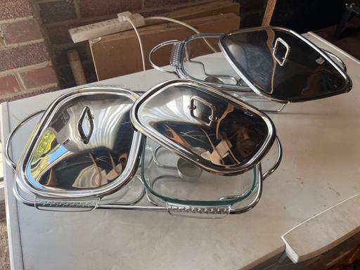  — Food warmer dishes