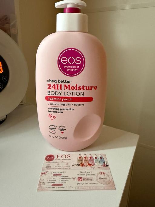  — EOS Jasmine Peach Body Lotion