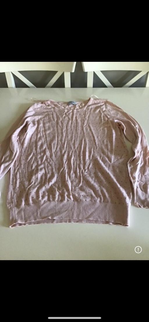  — Ladies pink jumper 16 Matalan