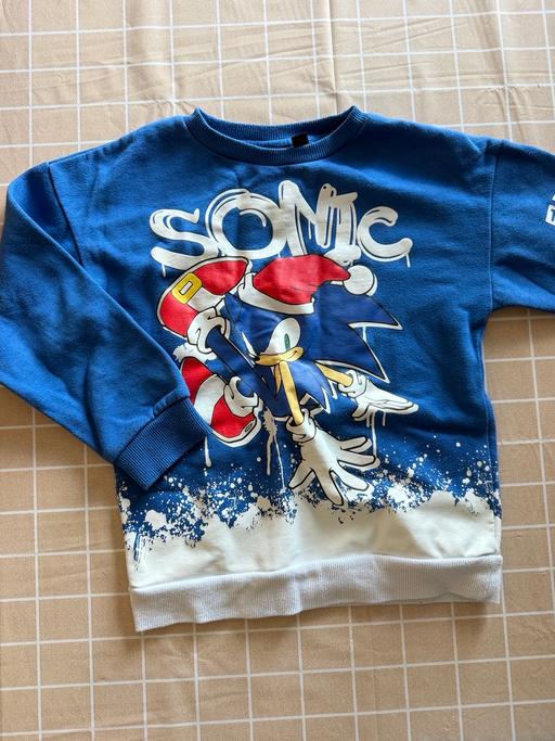  — Boys sonic jumper 7-8 years