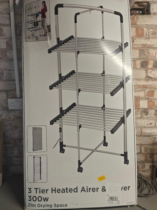  — black and decker 3 tier heated airer + cover