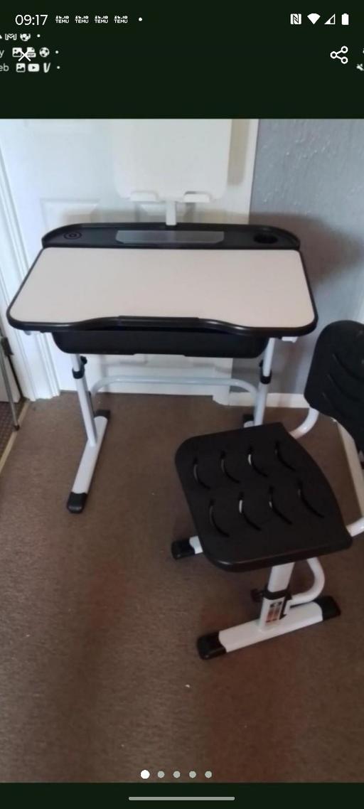  — Desk & chair