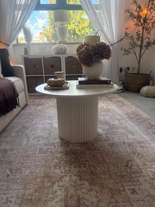  — Small round coffee table