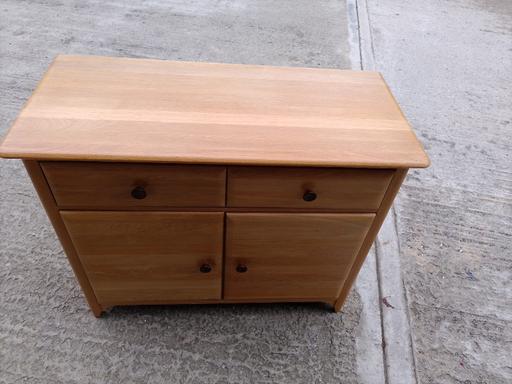  — light oak sideboard