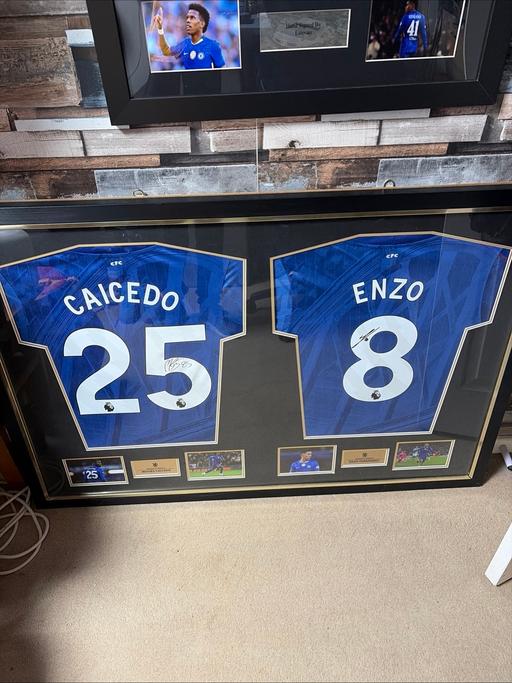  — Hand signed Chelsea shirts