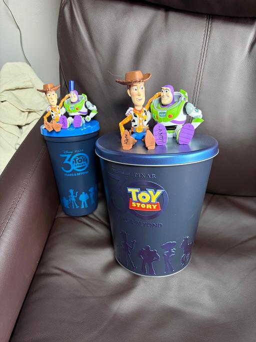  — Toy Story popcorn bucket and cup