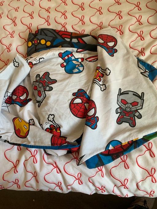  — Marvel bedding single