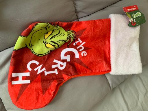  — Grinch stocking