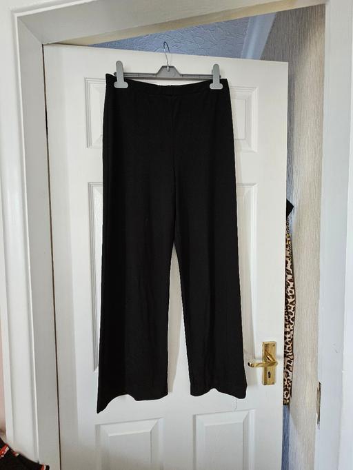  — Ladies dressy wide leg trousers, size 12