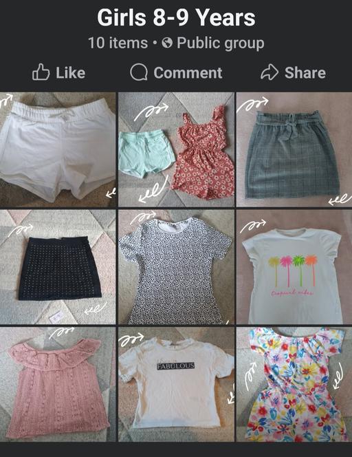  — girls 8-9 years clothes bundle