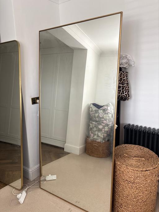  — Gold Rim Extra Large Mirror