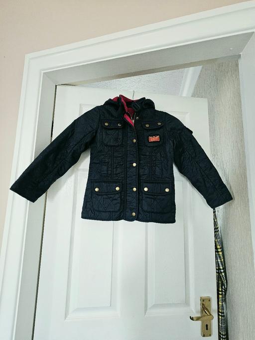  — Kids barbour coat, age 4
