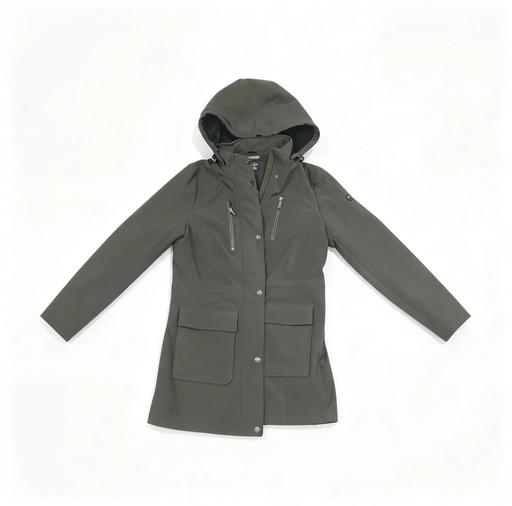  — Ladies DKNY SIZE M khaki coat