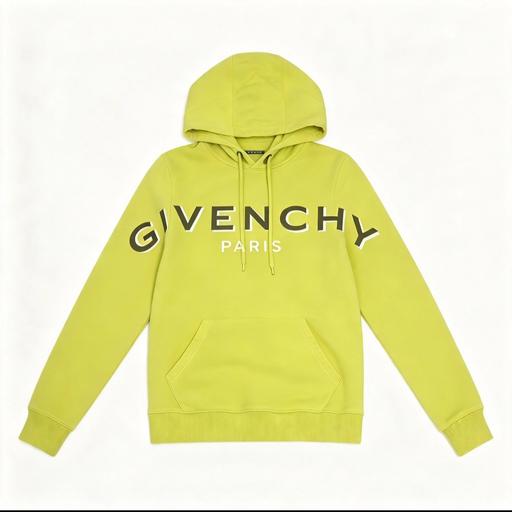  — Boys Givenchy lime green 16yr hoodie