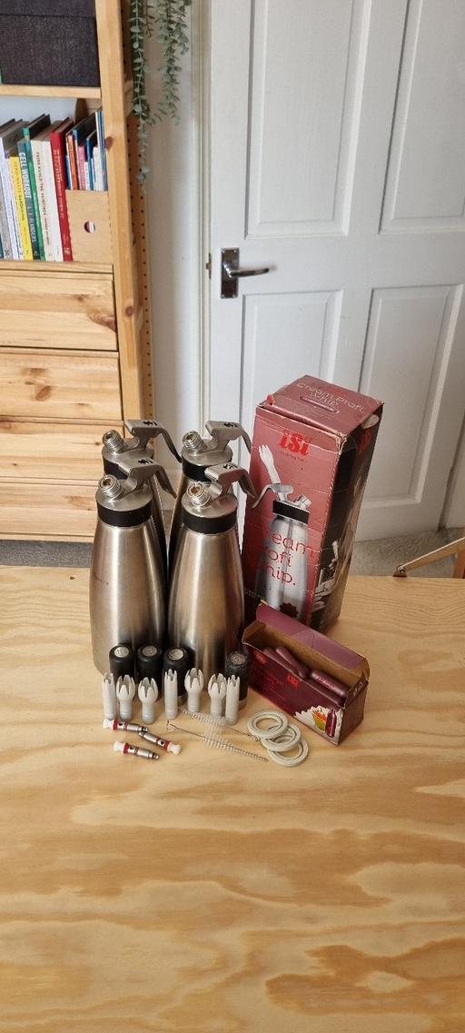  — ISI whipped cream dispensers