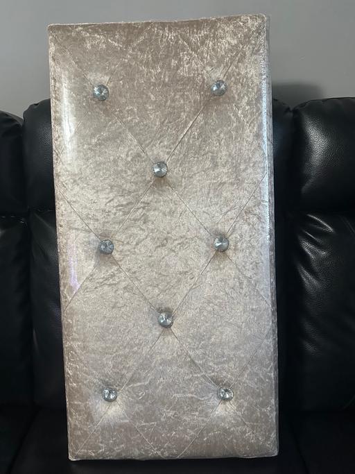  — New Crushed Velvet Storage Box