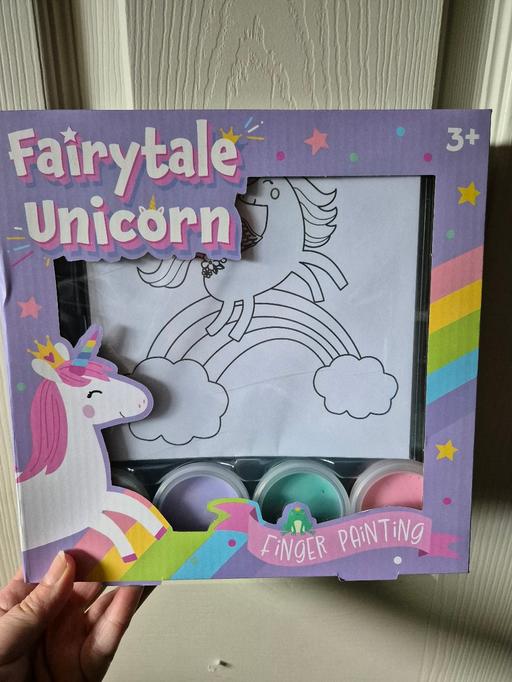  — new Unicorn Finger Painting Set