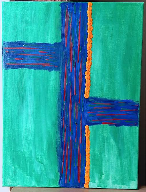  — Original Abstract Painting on Canvas