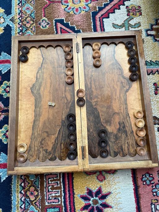  — Handmade persian backgammon and chess
