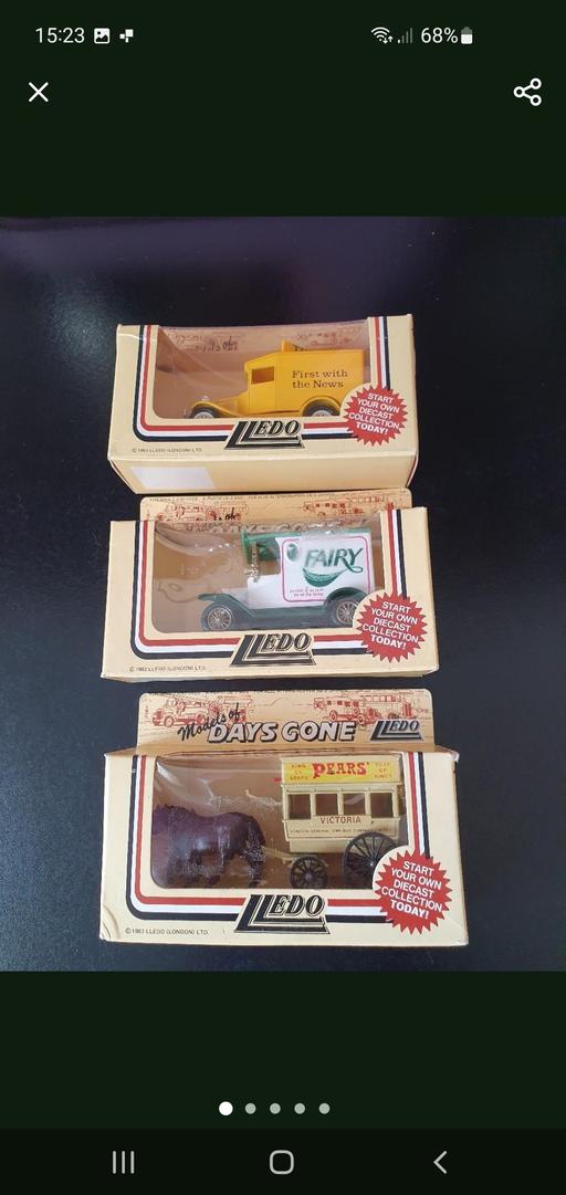  — die cast model cars x 3