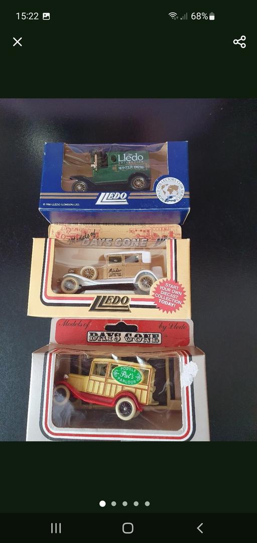  — die cast model cars x 3