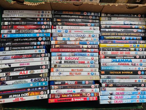  — Over 100 DVDS
