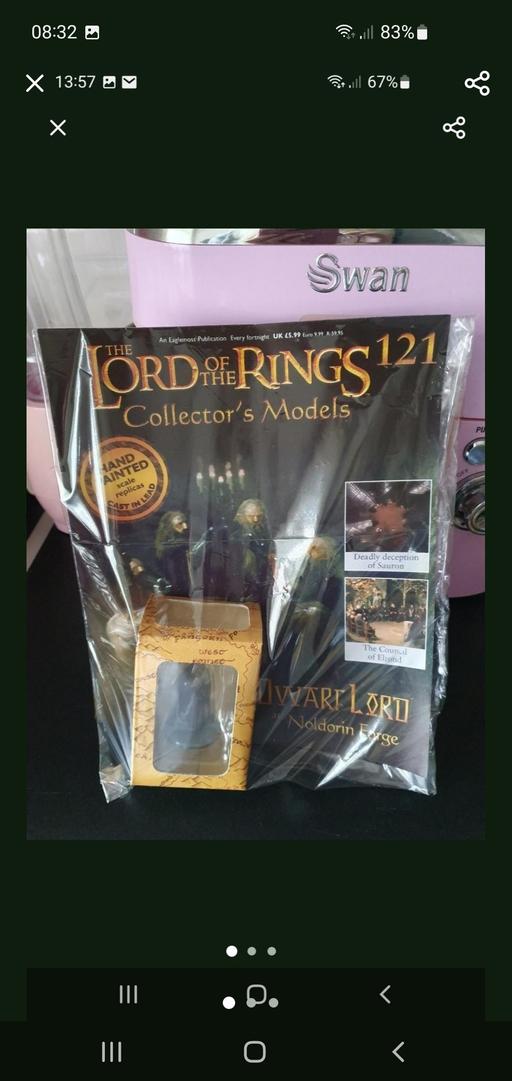  — lord of the rings collectors model issue 121