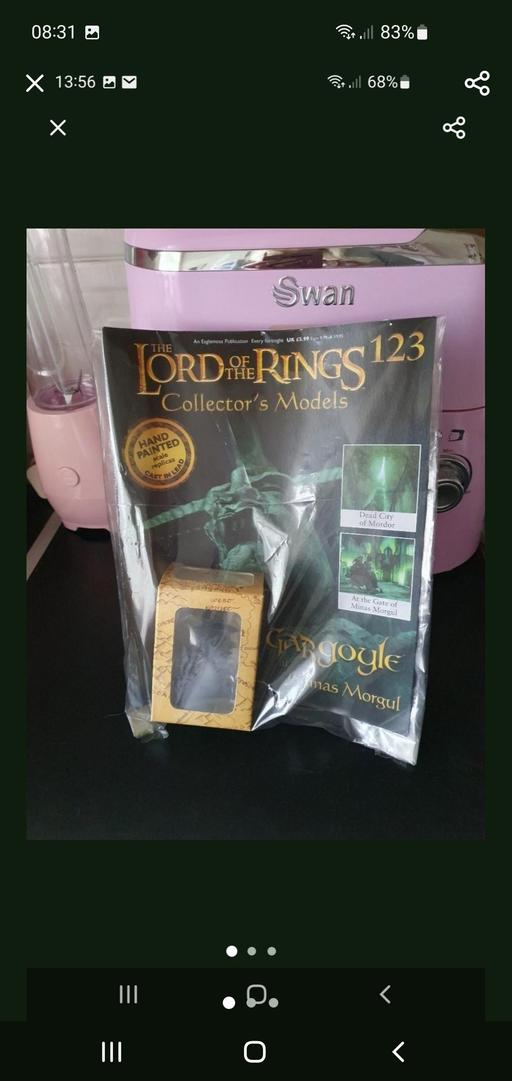  — lord of the rings collectors model issue 123