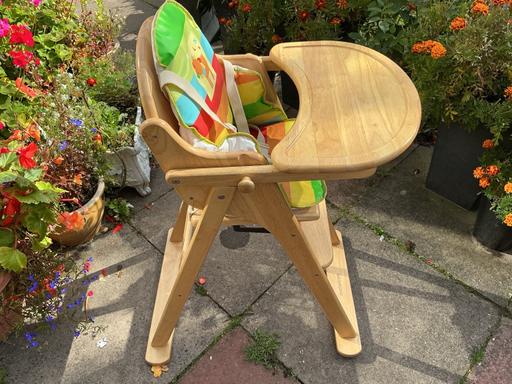  — Mothercare wooden highchair