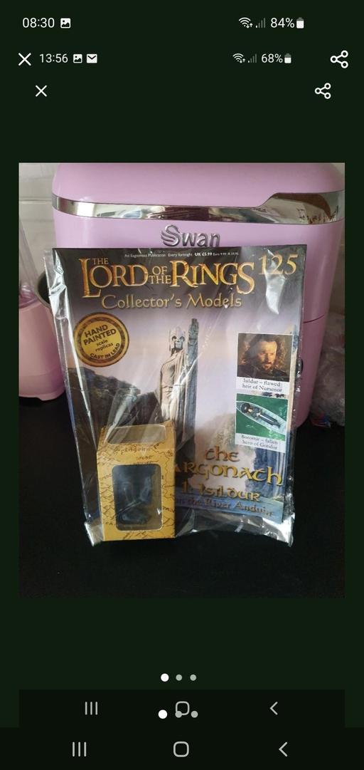  — lord of the rings collectors model issue 125
