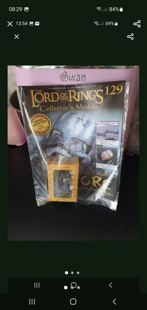  — lord of the rings collectors model issue 129