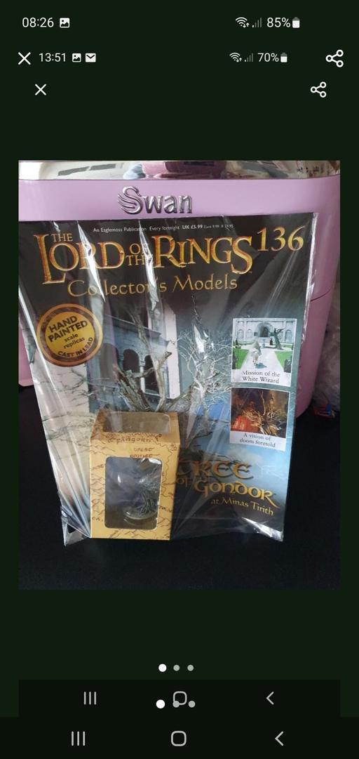  — lord of the rings collectors model issue 136