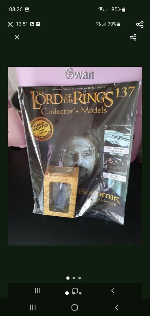  — lord of the rings collectors model issue 137
