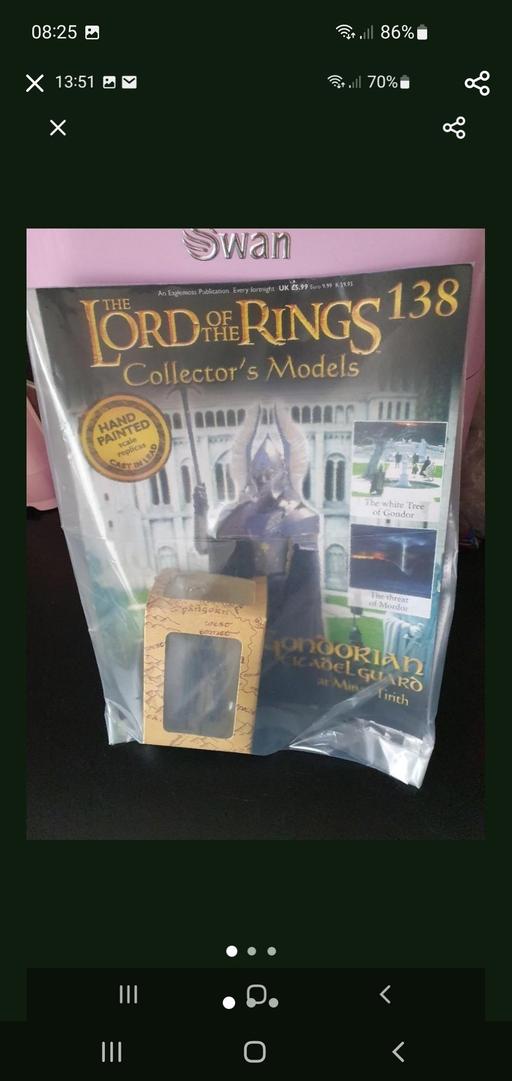  — lord of the rings collectors model issue 138