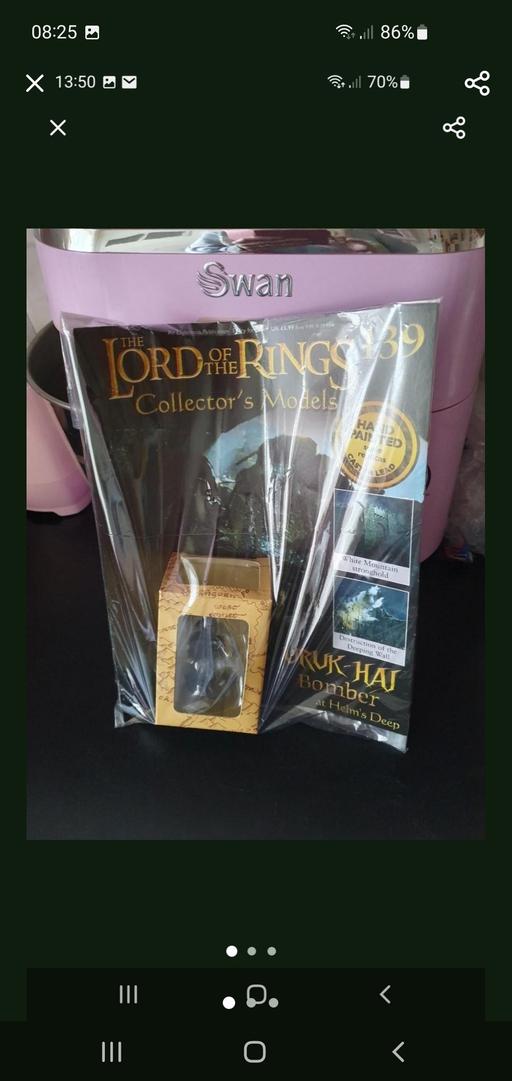  — lord of the rings collectors model issue 139