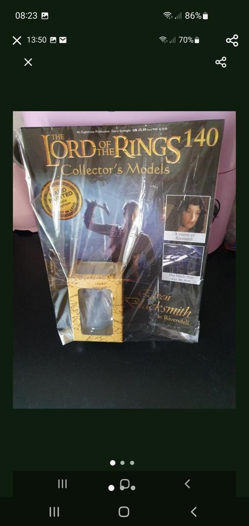 — lord of the rings collectors model issue 140