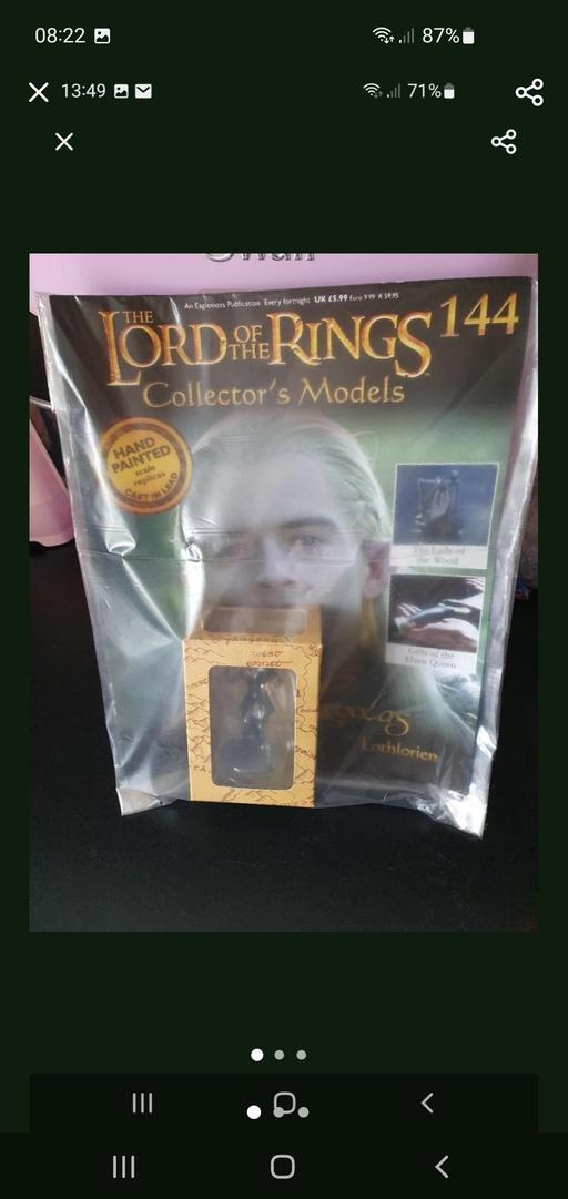  — lord of the rings collectors model issue 144