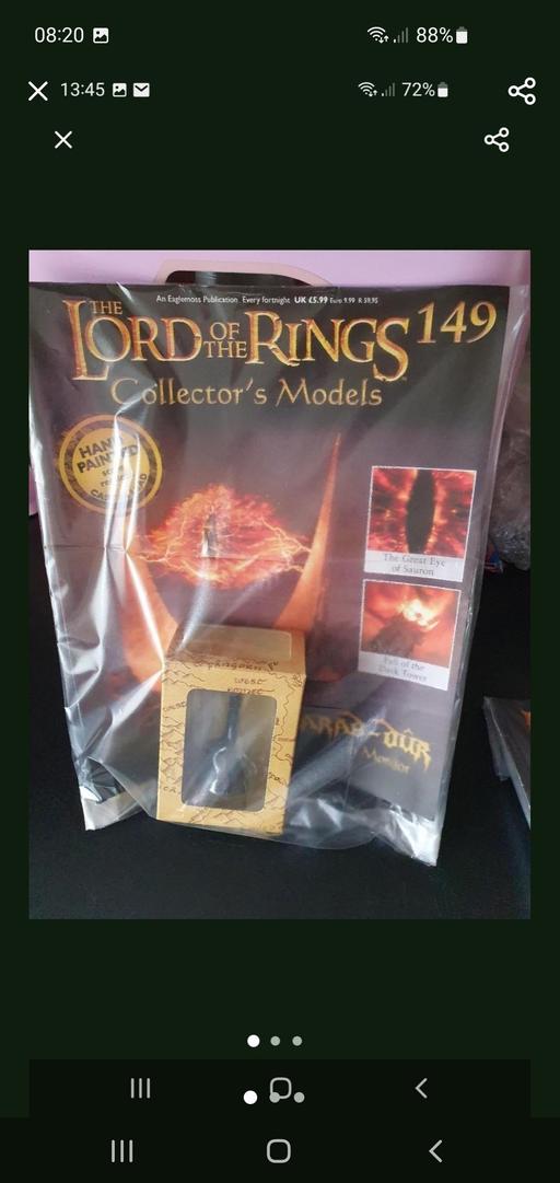  — lord of the rings collectors model issue 149
